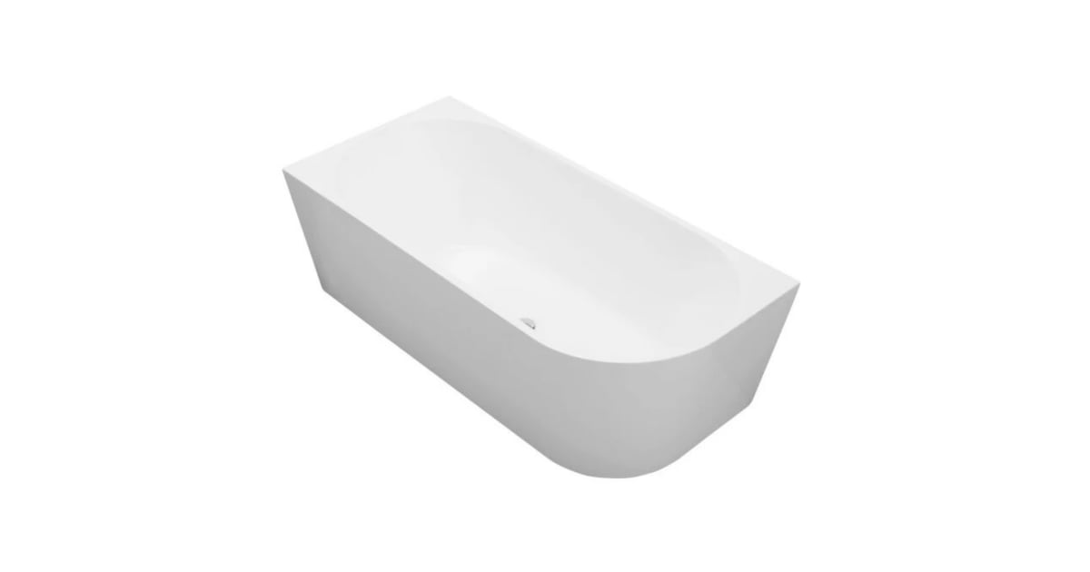 A and E Bath and Shower Poppy Left Classic Contemporary 59" Left Corner